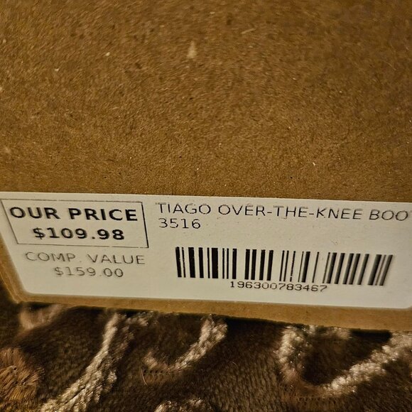 Marc Fisher Tango Over the Knee Boots - Black Suede - Picture 5 of 5